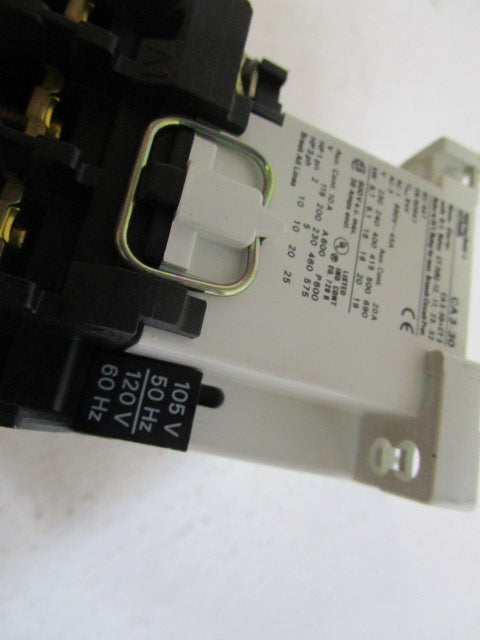 SPRECHER+SCHUH CA3-30-10 CONTACTOR 105/120V *USED*