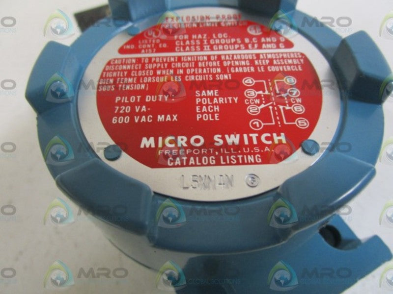 MICROSWITCH LIMIT SWITCH LSXM4N-2C *NEW IN BOX*