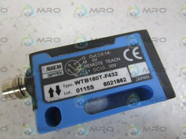 SICK PHOTOELECTRIC SENSOR WTB160T-F432 *NEW IN BOX*