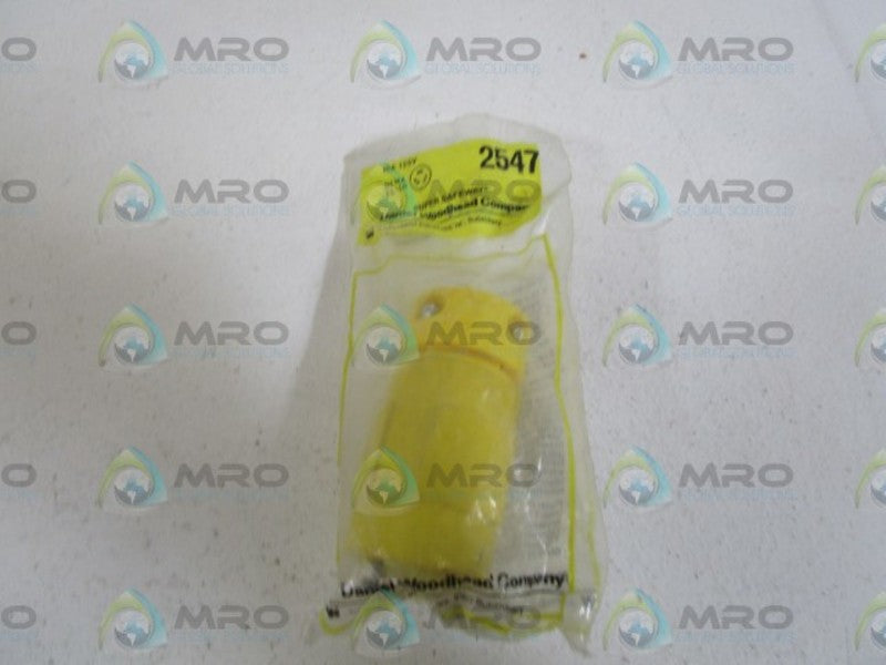 DANIEL WOODHEAD CONNECTOR 2547 * NEW IN FACTORY BAG *