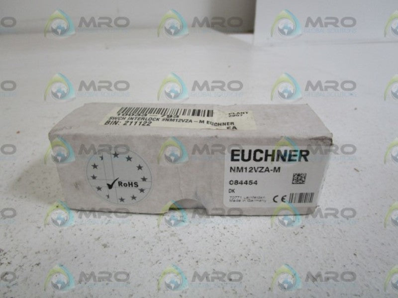 EUCHNER SAFETY SWITCH NM12VZA-M * FACTORY SEALED *