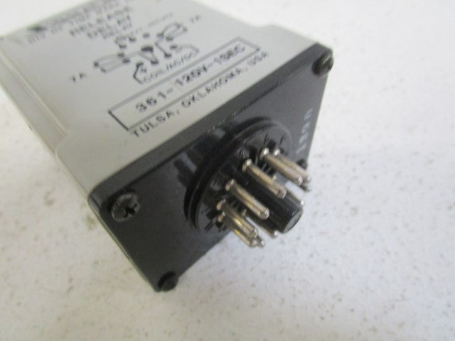 SIGNALINE RELEASE DELAY RELAY 361-120V-1SEC *USED*
