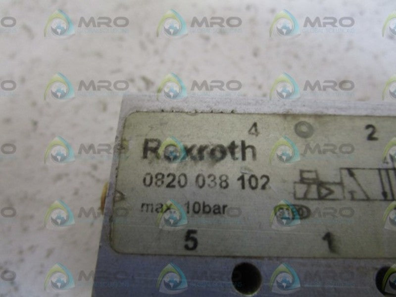 REXROTH 0820038102 UNMP