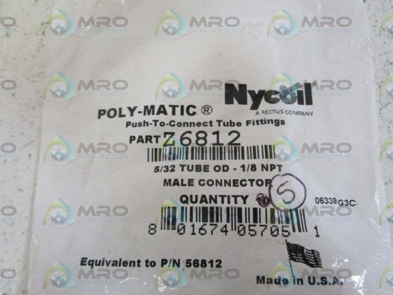 LOT OF 5 NYCOIL Z6812 NSMP
