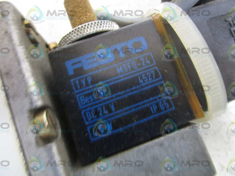 FESTO CM-5/2-6-FH W/ MSFG-24 UNMP