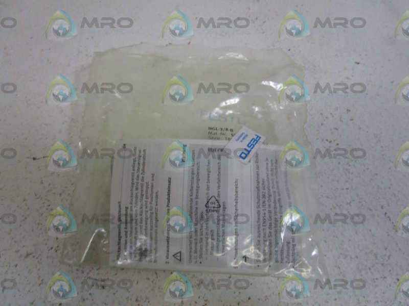 FESTO HGL-3/8-B NON-RETURN VALVE * NEW IN FACTORY BAG *