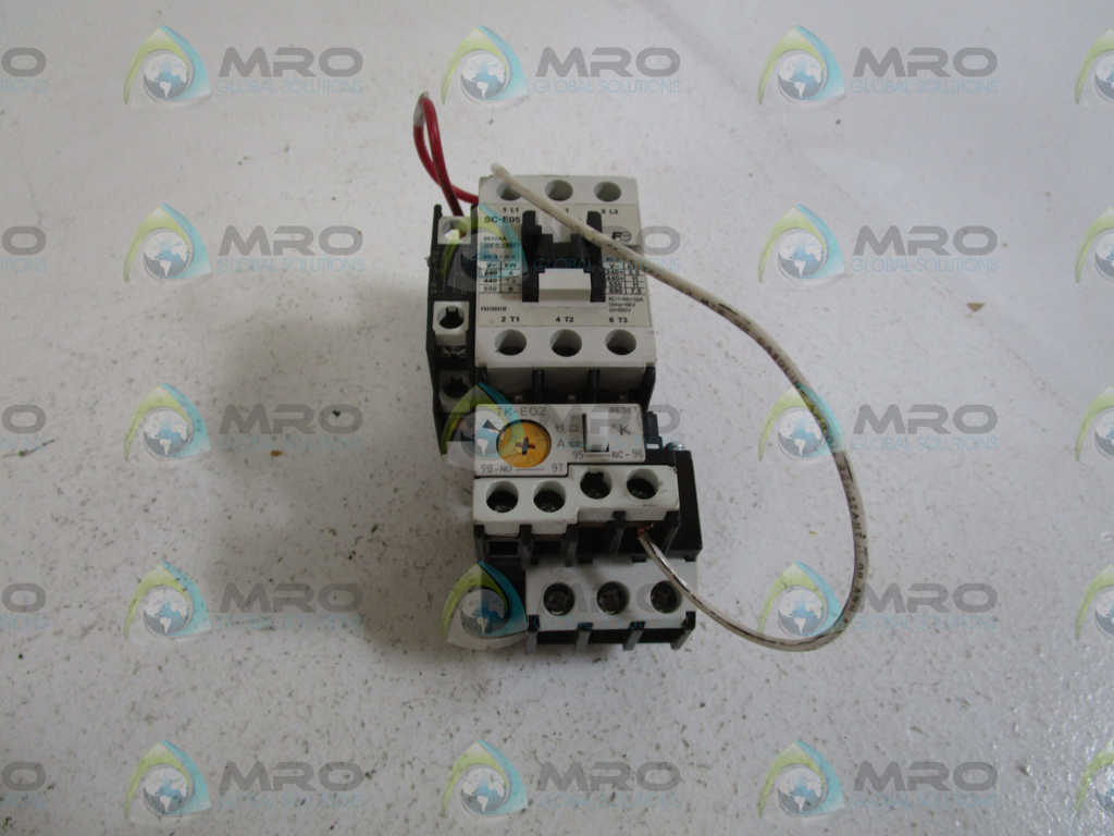 FUJI ELECTRIC CONTACTOR SC-E05/ TK-E02 12-18A/ SZ-AS1/T *USED*