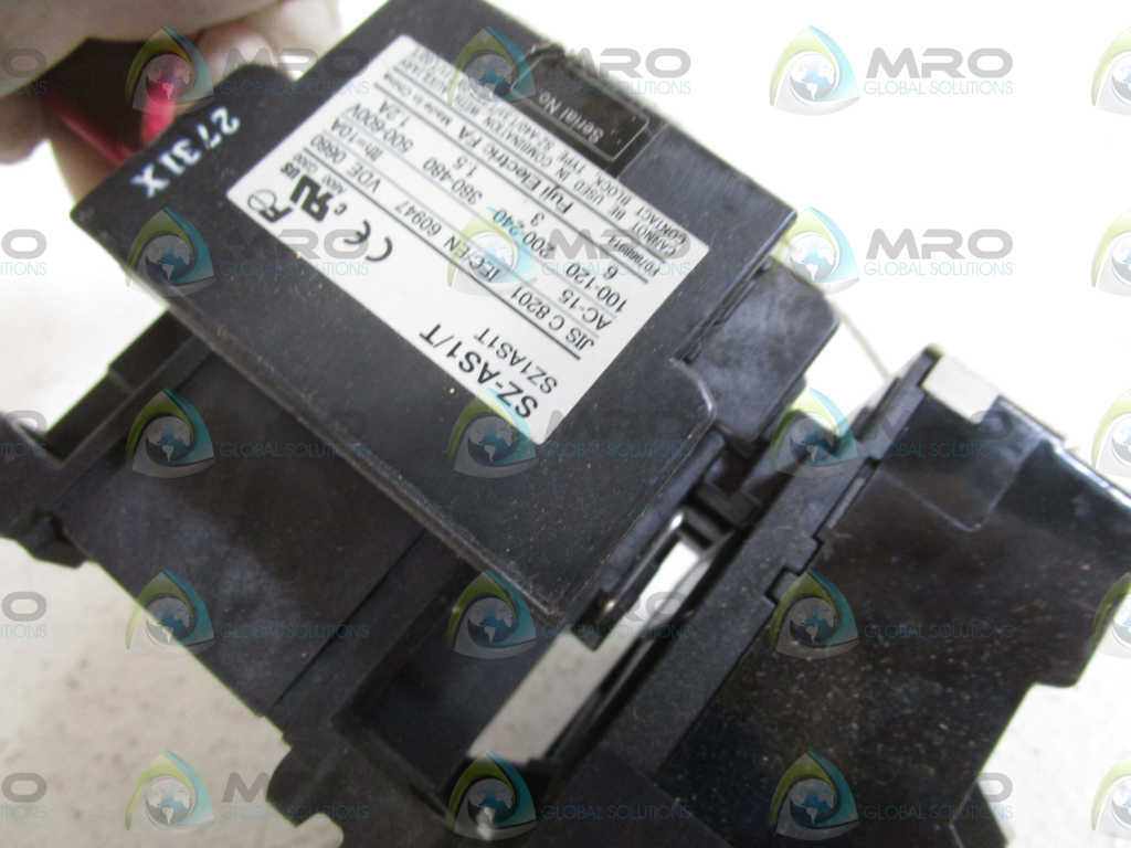 FUJI ELECTRIC CONTACTOR SC-E05/ TK-E02 12-18A/ SZ-AS1/T *USED*
