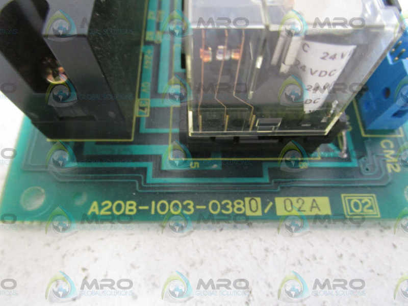 FANUC CIRCUIT BOARD A20B-1003-0380/02A  UNMP