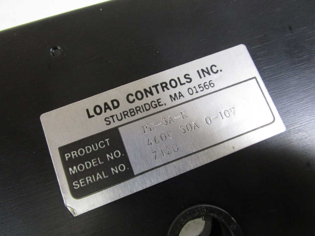 LOAD CONTROLS PH-3A-R POWER CELL TRANSDUCER 460V 30A 0-10V *USED*