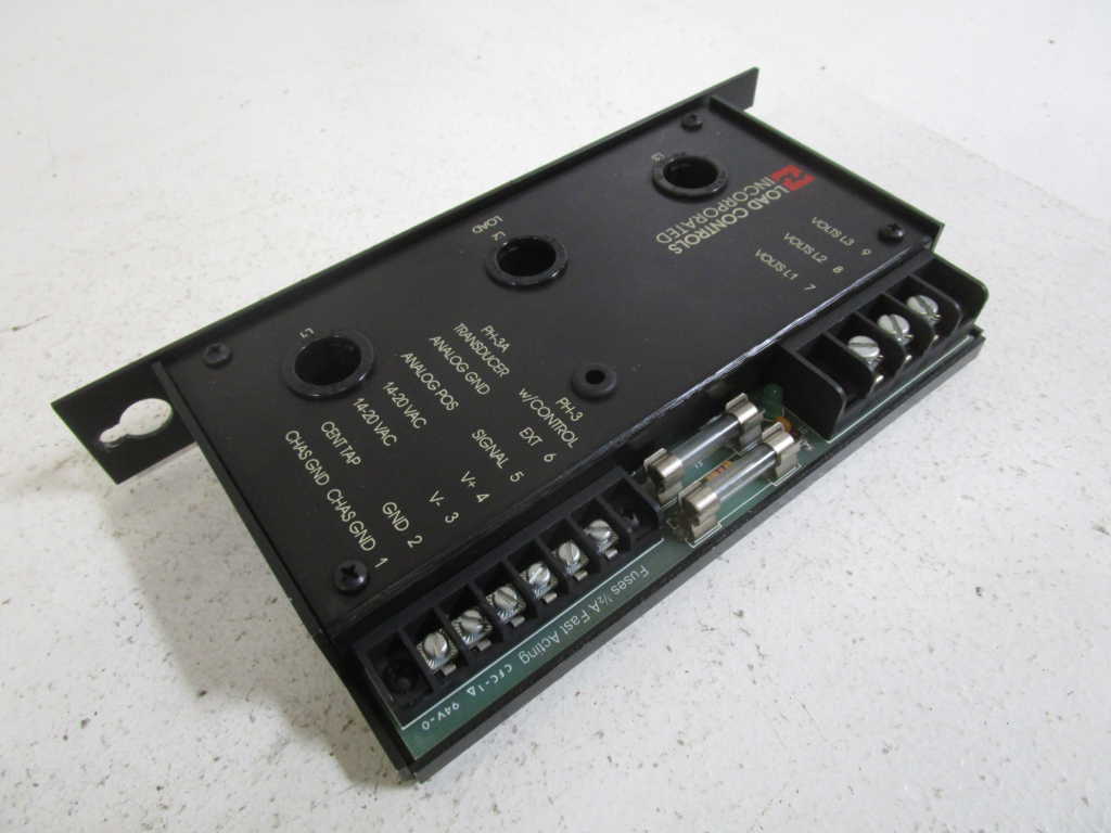 LOAD CONTROLS PH-3A-R POWER CELL TRANSDUCER 460V 30A 0-10V *USED*