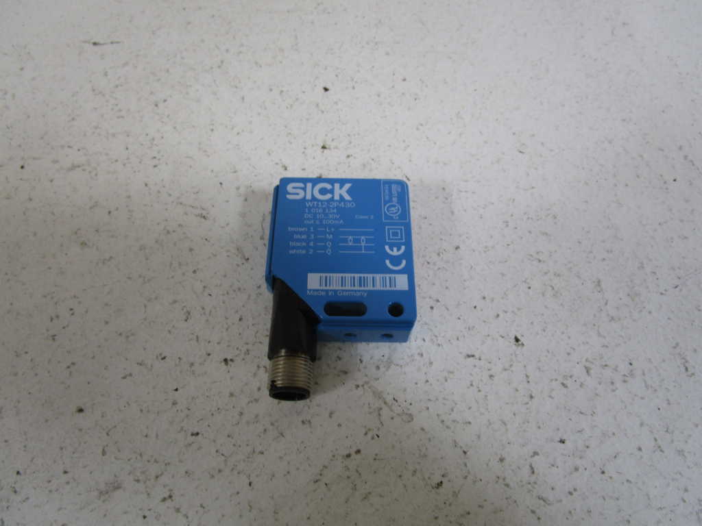 SICK WT12-2P430 PHOTOELECTRIC SENSOR *NEW NO BOX*