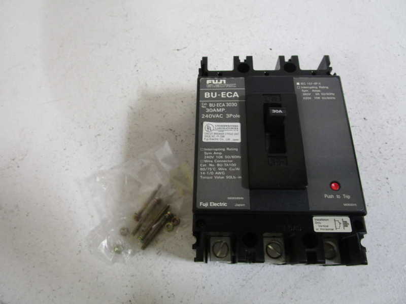 FUJI ELECTRIC CIRCUIT BREAKER  30A BU-ECA3030 *NEW IN BOX*
