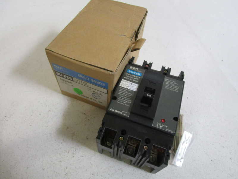 FUJI ELECTRIC CIRCUIT BREAKER 15A BU-ESB3015L *NEW IN BOX*