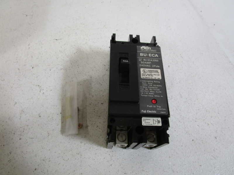 FUJI ELECTRIC CIRCUIT BREAKER 50A BU-ECA2050  NSMP