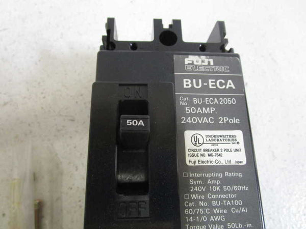 FUJI ELECTRIC CIRCUIT BREAKER 50A BU-ECA2050  NSMP