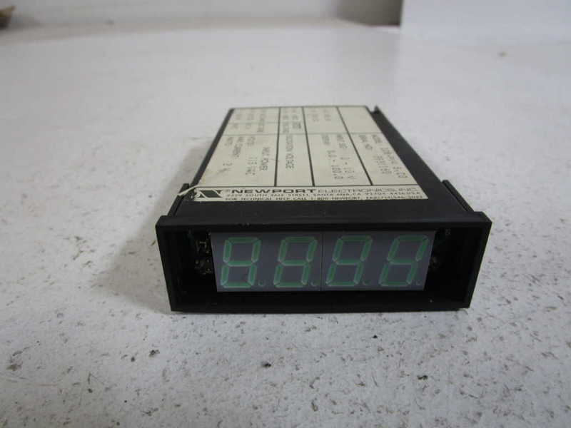 NEWPORT 205-PV4G,C0 PANEL METER (AS PICTURED) *USED*