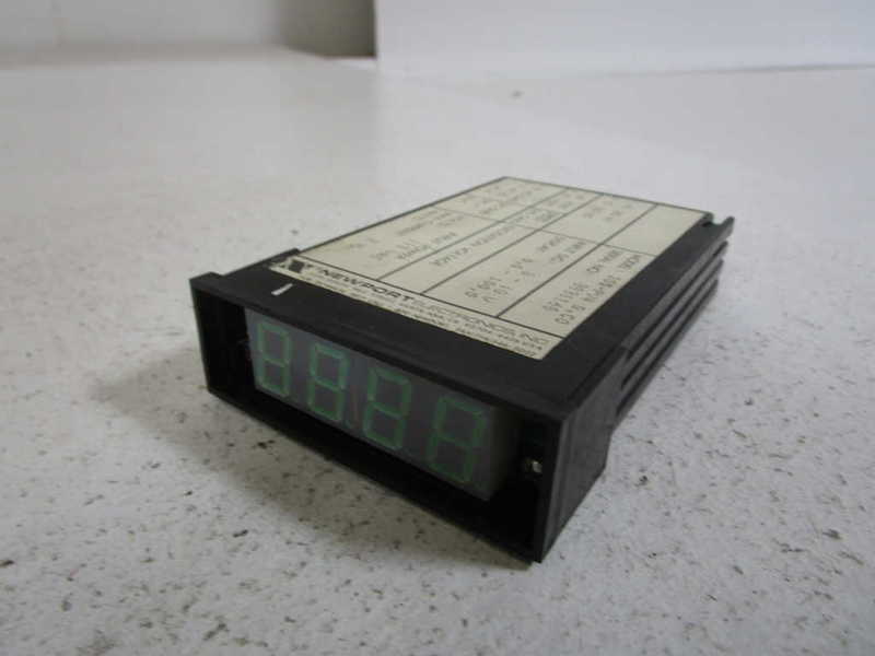 NEWPORT 205-PV4G,C0 PANEL METER (AS PICTURED) *USED*
