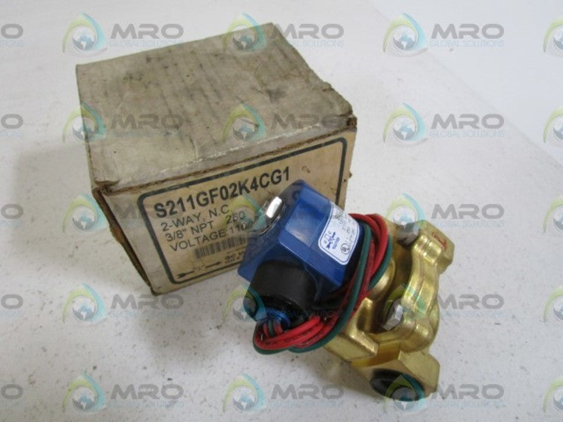 GC VALVES 2-WAY VALVE S211GF02K4CG1 *NEW IN BOX*