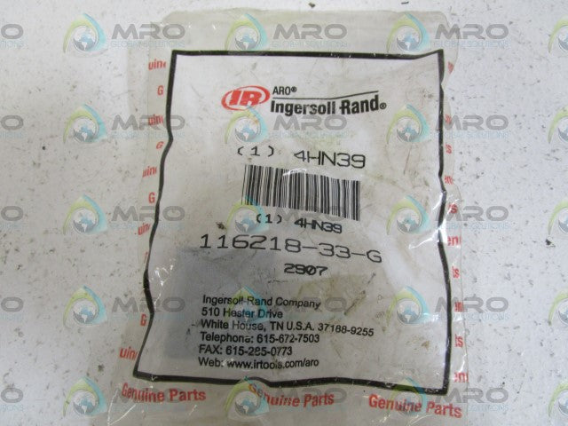INGERSOLL RAND 116218-33-G 4HN39 SOLENOID VALVE COIL 120VAC *NEW IN FACTORY BAG*