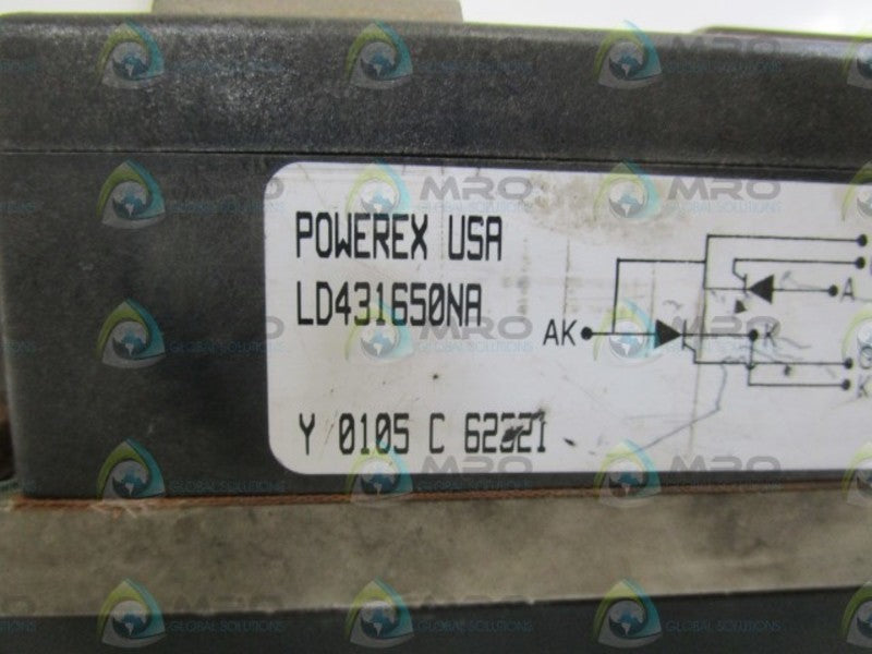 POWEREX USA POWER BLOCK MODULE LD431650NA *USED*