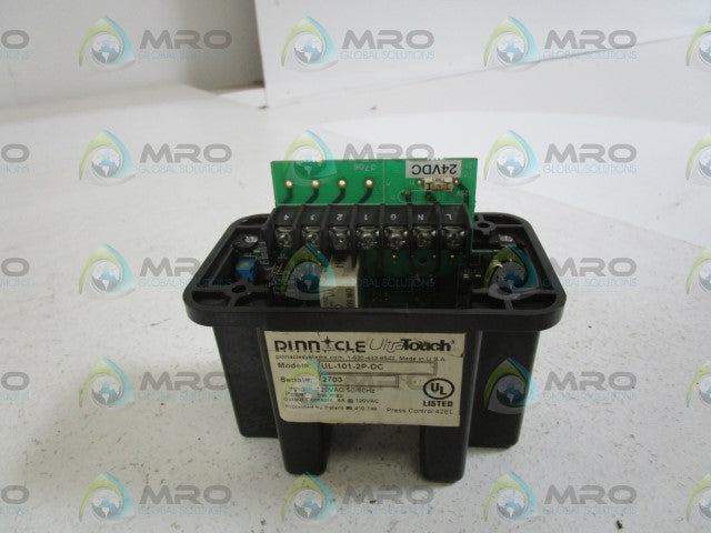 PINNACLE RELAY DOUBLE THROW UL-101-2P-DC *USED*