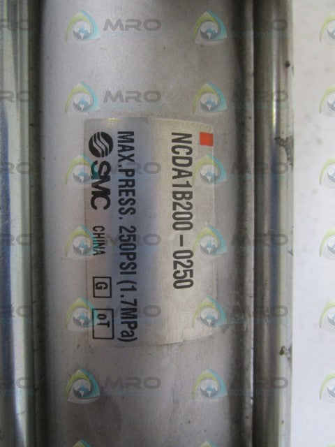 SMC CYLINDER NCDA1B200-0250 *USED*