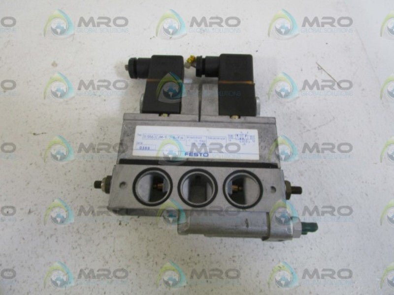 FESTO CJM-5/2-6-FH CABW-1/8 W/ (2) MSFG-24  UNMP