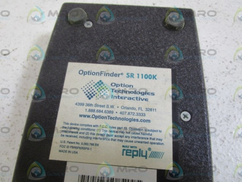 OPTION TECHNOLOGIES SR1100K UNMP