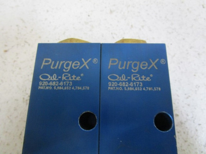 OIL-RITE PURGEX 3-WAY VALVE (AS PICTURED) *USED*