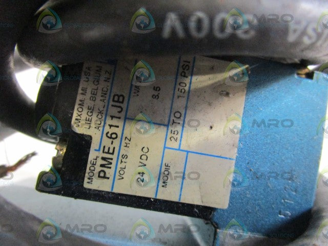 MAC VALVE PME-611JB W/ 914B-PM-111JD *USED*