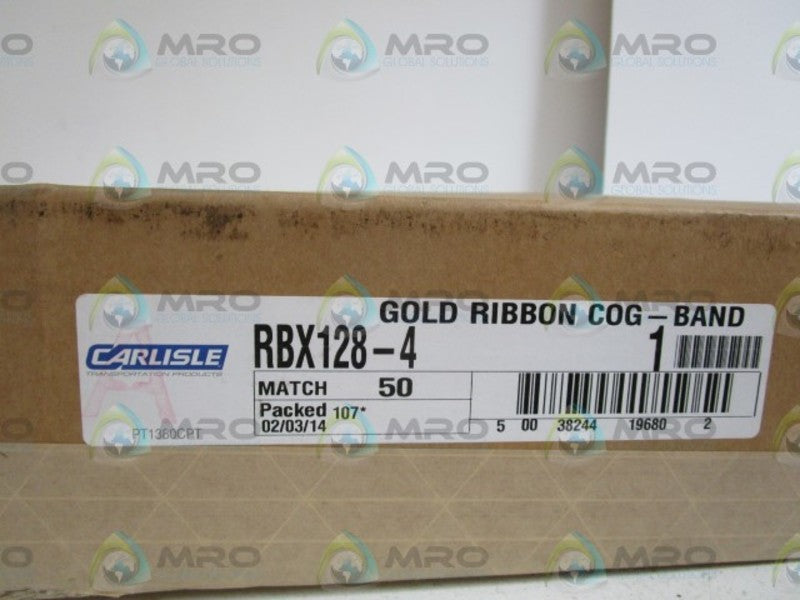 CARLISLE GOLD RIBBON COG-BAND RBX128-4  NSFS
