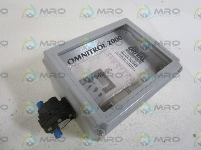 OMNITROL 2000 WATER FILTER W/ BARKSDALE SWITCH EPD1S-AA40-Q2 *NEW NO BOX*