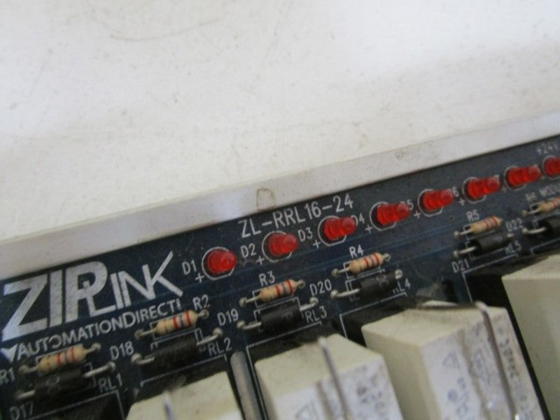 ZIPLINK RELAY OUTPUT MODULE ZL-RRL16-24-1 (AS PICTURED) * AS IS *