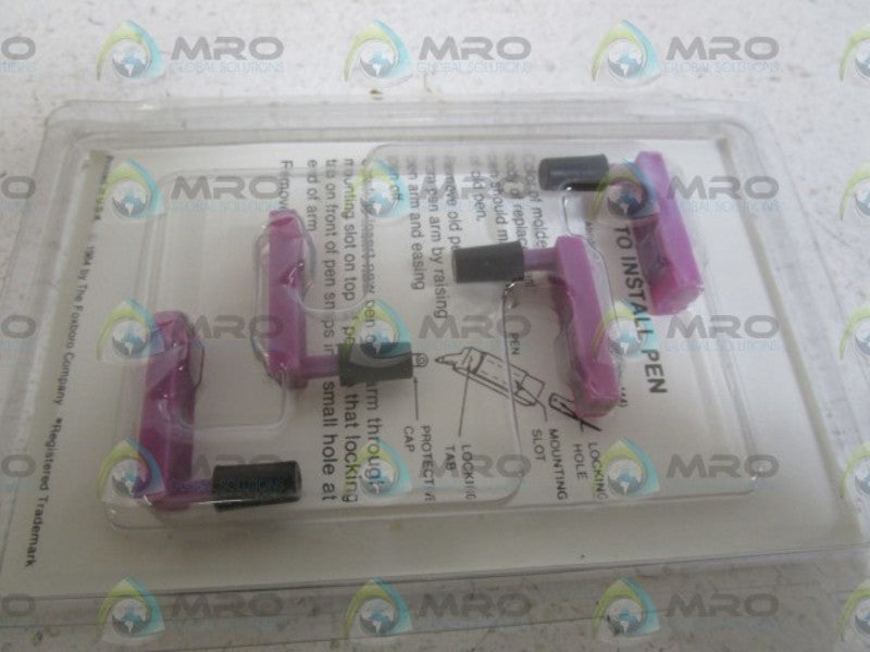 FOXBORO FIBER-TIP PENS (VIOLET) C0149TD (pk of 4)  NSMP