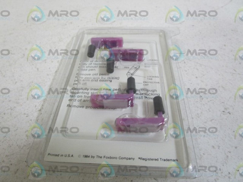 FOXBORO FIBER-TIP PENS (VIOLET) C0149TD (pk of 4)  NSMP