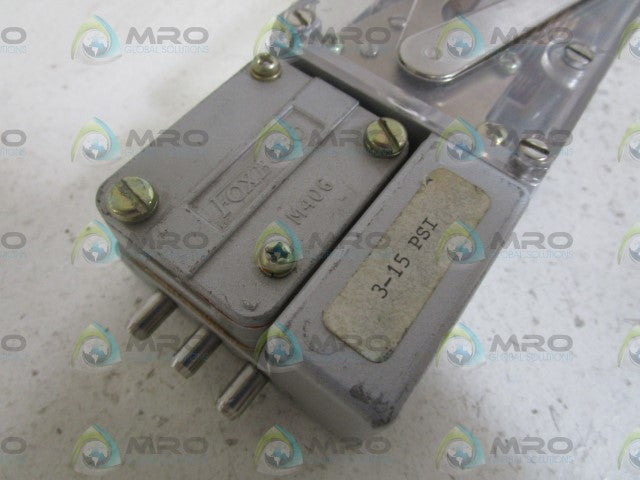 FOXBORO 3-15PSI MANUAL UNIT ASSEMBLY C0131MA *USED*
