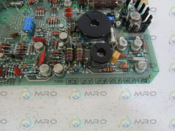 BAILEY CIRCUIT BOARD 72311-03-04-04-01-01-15  UNMP