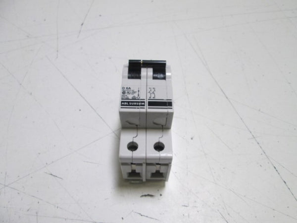 ABL SURSUM  2DU6-D6A CIRCUIT BREAKER 6A  UNMP