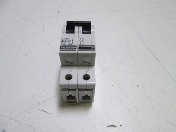 ABL SURSUM 2DU10D-10A CIRCUIT BREAKER 10A  UNMP