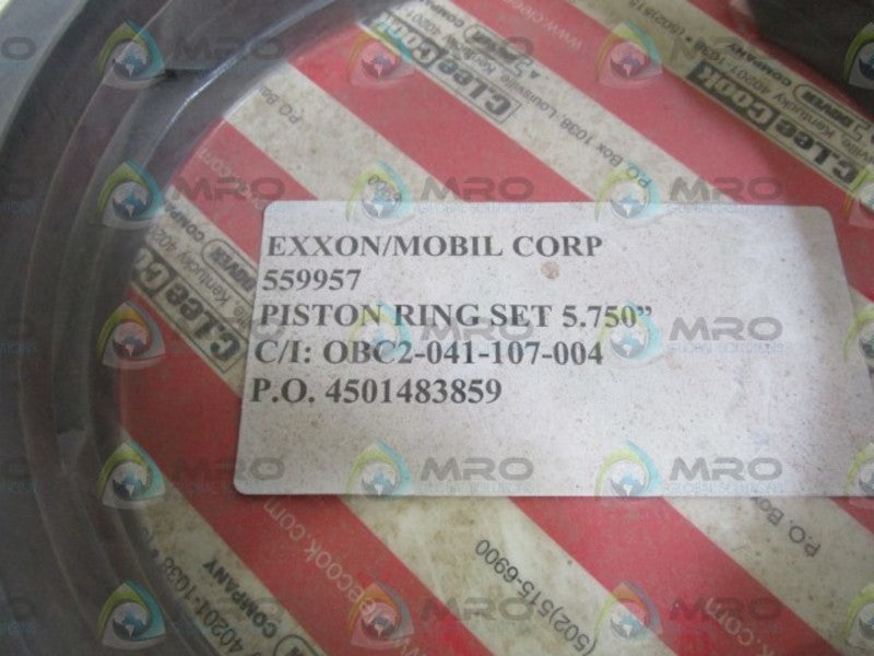 EXXON/COOK PISTON RING 559957  NSMP