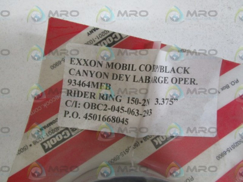 EXXON/COOK RIDER RING 93464MFB  NSMP