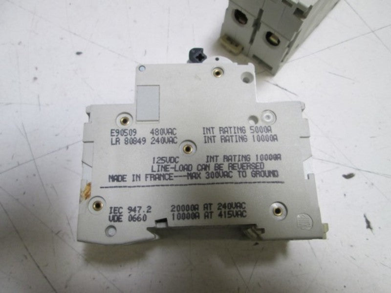 MERLIN GERIN 24134 CIRCUIT BREAKER 20A UNMP