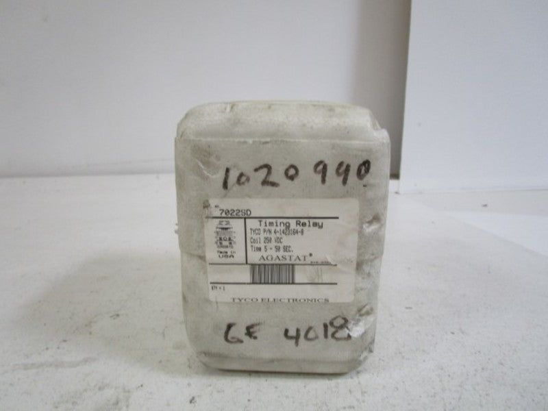 AGASTAT TIMING RELAY 5-50SEC 7022SD * FACTORY SEALED *