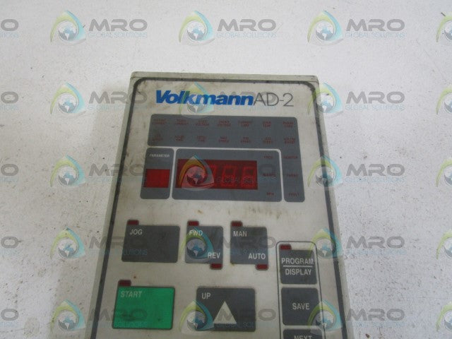 VOLKMANN CONTROL KEYPAD  AD-2 *USED *
