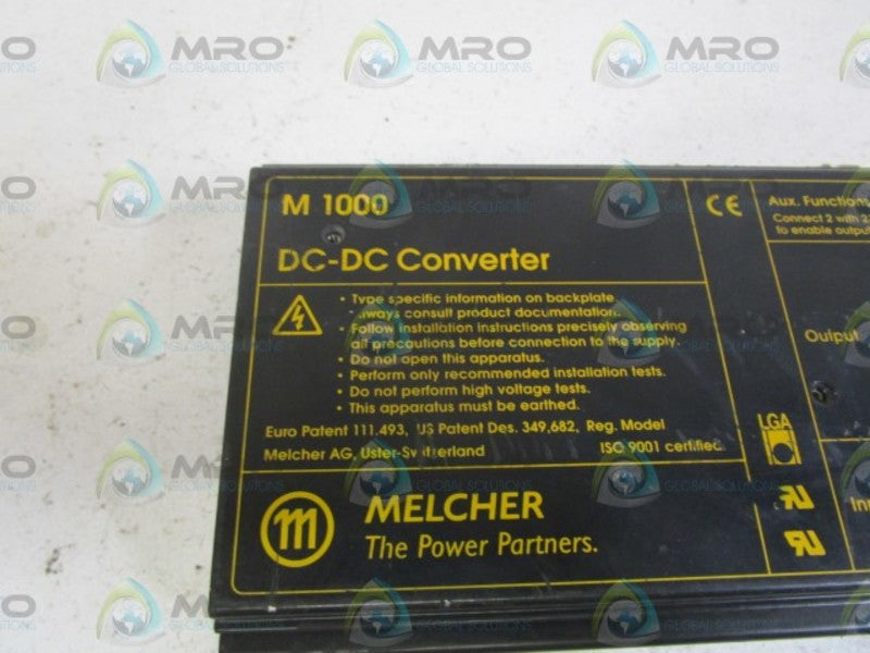 MELCHER M1000   UNMP
