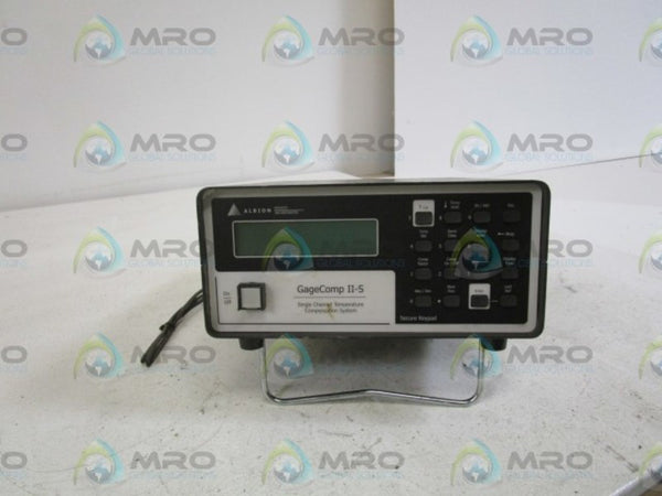 ALBION GAGECOMP SINGLE CH. II-S (AS PICTURED)  UNMP