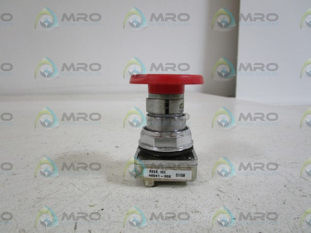 REES MUSHROOM PUSHBUTTON 40041-002 *NEW NO BOX*