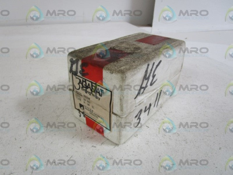 AGASTAT TIMING RELAY 120V 20-200 SEC. 7022AE * FACTORY SEALED *