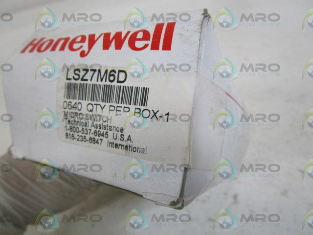 HONEYWELL LIMIT SWITCH LSZ7M6D *FACTORY SEALED*